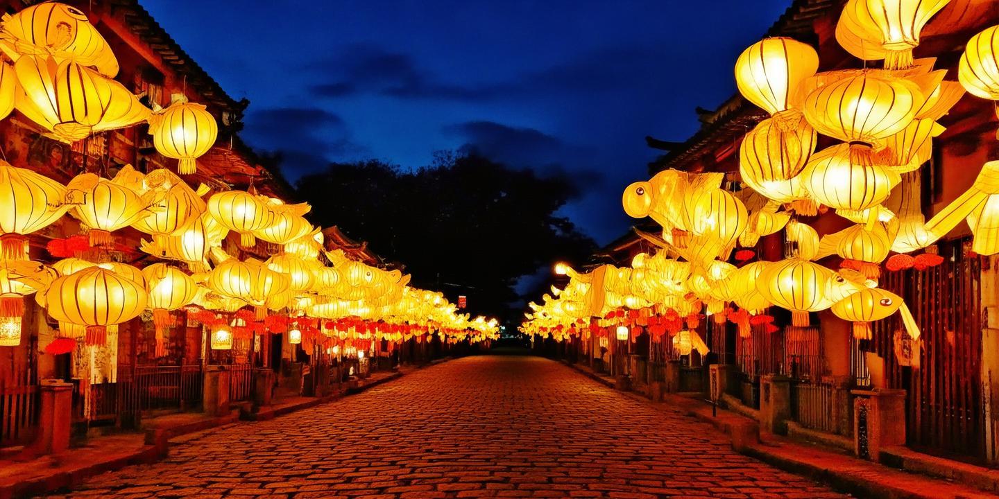 黄姚古镇灯笼节回归,万盏非遗鱼灯点亮千年龙鳞街