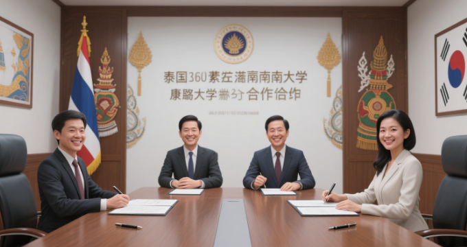 素叻他尼大学与韩国庆熙大学共建 “韩泰文化创意研究中心” 开发兰纳文化 IP