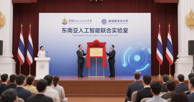 苏兰拉里理工大学与新加坡南洋理工大学合作建设 “东南亚人工智能联合实验室”