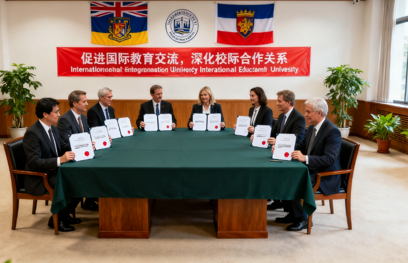 曼谷大学与欧洲三所高校签署合作协议 深化国际教育交流